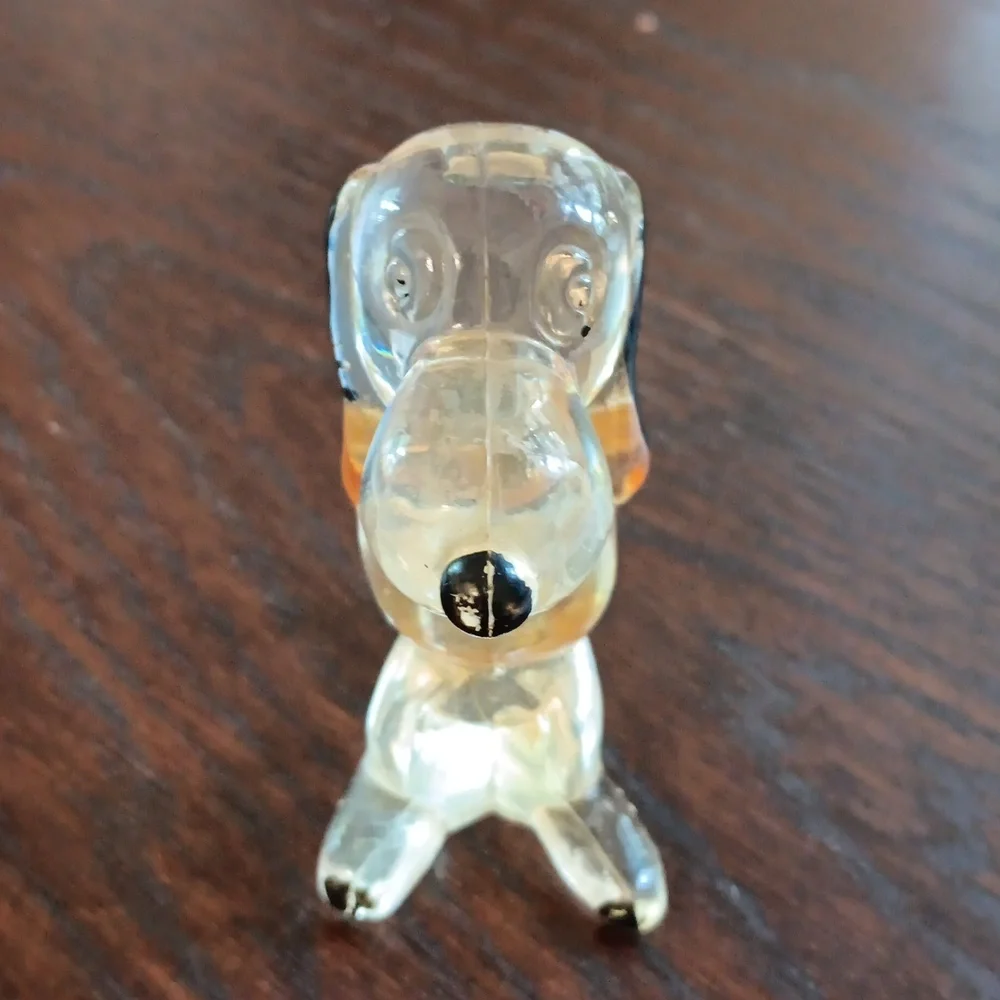 Vintage lucite Snoopy.